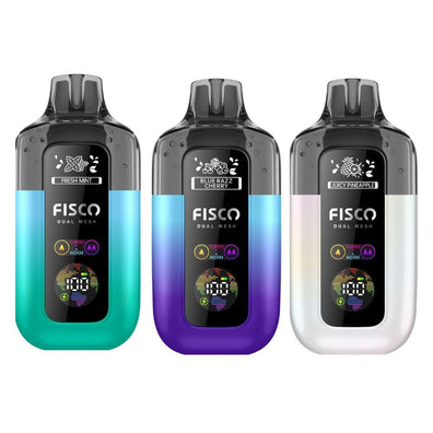Fisco Point Pro 7000 Disposable Vape  Box of 5
